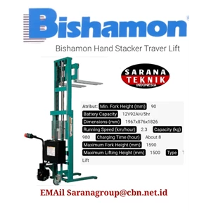 BISHAMON HAND STACKER TRAVER LIFT PT. SARANA TEKNIK