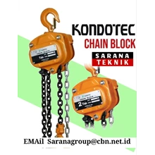 Kondotec Rantai Hoist PT. Sarana teknk