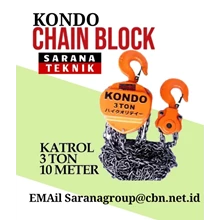 KONDO Chain Block PT Sarana Teknik