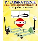 OPK  The Evolvement of Hand Pallet Truck OPK PT SARANA TEKNIK HAND PALLET & STACKER- OPK 1